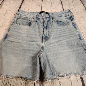 Hollister Light Blue Denim Shorts